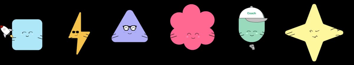 Hormone Buddies - Friendly cartoon characters representing different hormones